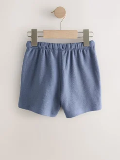 Next Bleu et rayé - Lot de 3 shorts texturés (3mois à7ans) Sale