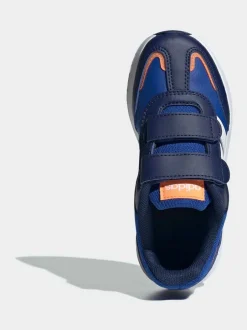 adidas - Baskets Tensaur Switch Hook and Loop pour enfant bleu foncé Sale