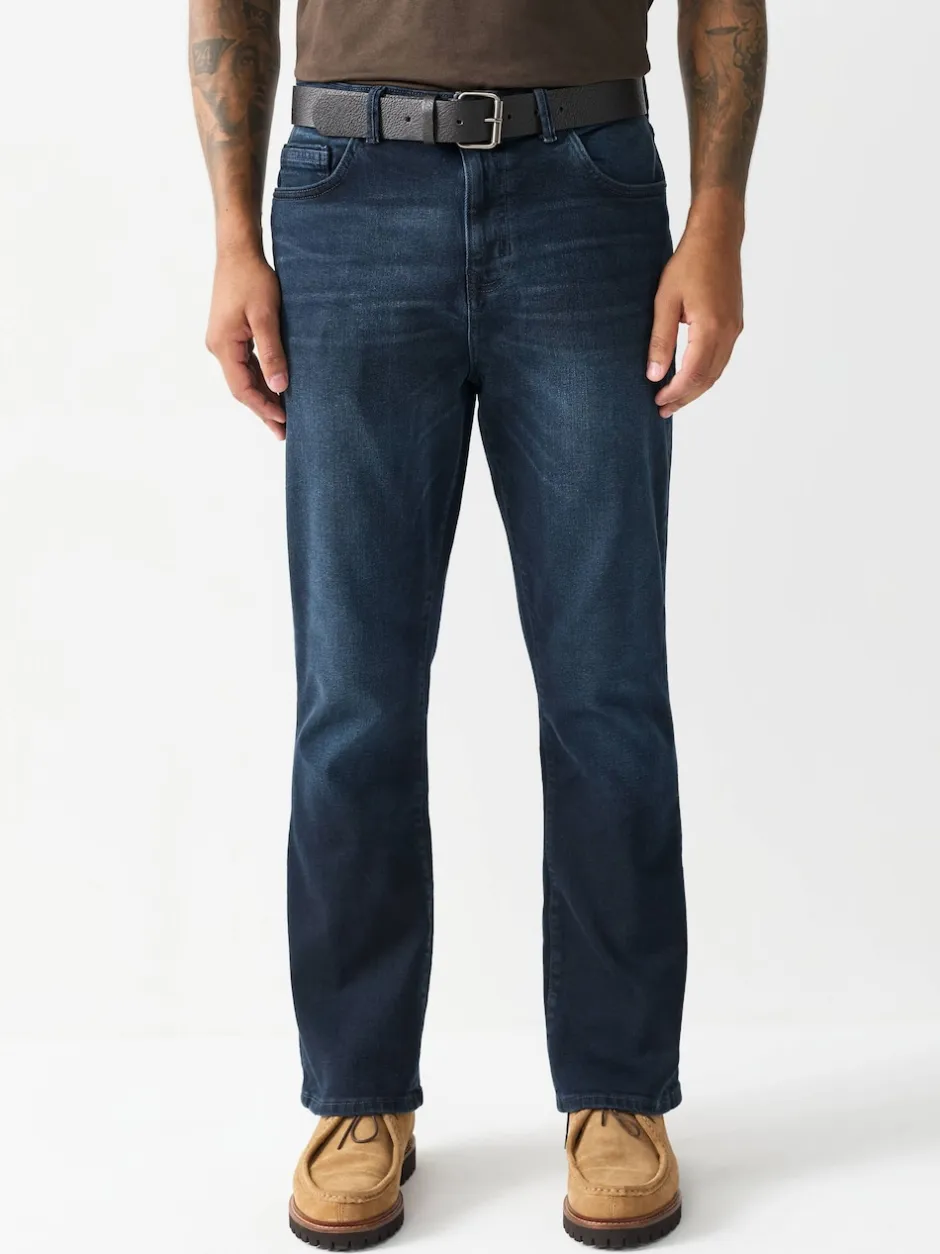 Next bleu foncé - Bootcut - Jean authentique ceinturé Discount