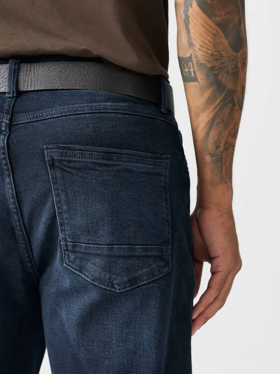 Next bleu foncé - Bootcut - Jean authentique ceinturé Discount