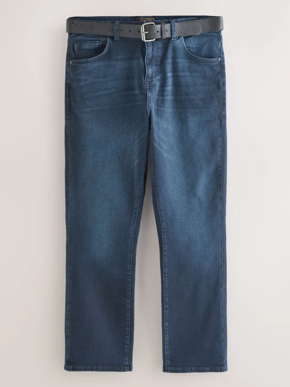 Next bleu foncé - Bootcut - Jean authentique ceinturé Discount