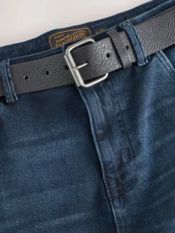 Next bleu foncé - Bootcut - Jean authentique ceinturé Discount