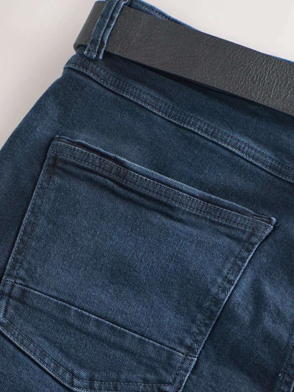 Next bleu foncé - Bootcut - Jean authentique ceinturé Discount