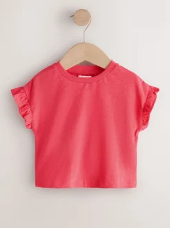 Next bleu foncé - Combinaison et T-shirts en Denim imprimé cerise (3mois-7ans) Sale