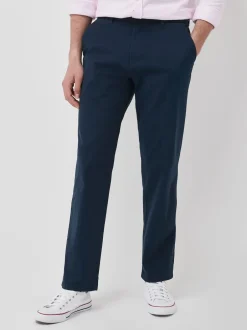 Next - Coupe ample - Pantalon chino stretch Bleu foncé Hot