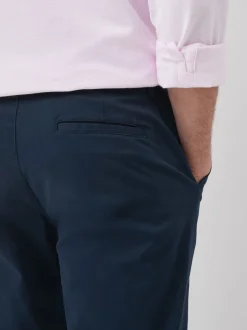 Next - Coupe ample - Pantalon chino stretch Bleu foncé Hot