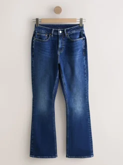 Next bleu foncé - Jean bootcut extensible en denim Hourglass