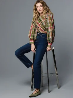 Next bleu foncé - Jean extensible ajusté taille milieu Online