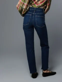 Next bleu foncé - Jean extensible ajusté taille milieu Online
