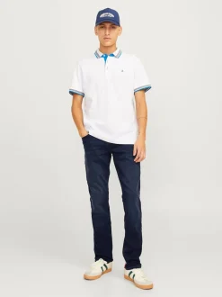 JACK & JONES - Jean slim Glenn bleu foncé Discount