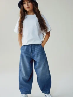 Next bleu foncé - Jeans Barrel (3-16ans) Discount