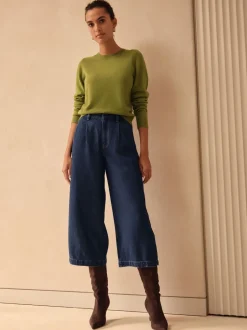 Next bleu foncé - Jupes-culottes N.Premium taille haute Hot