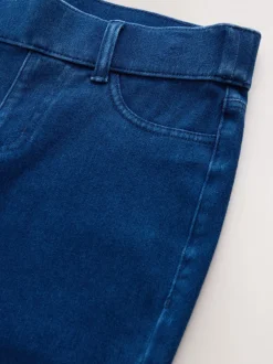 Next bleu foncé - Leggings bootcut en jersey à carreaux Outlet