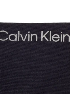 Calvin Klein Golf - Polo Uni bleu foncé Sale