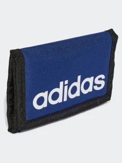 adidas bleu foncé - Portefeuille à logo vertical Hot