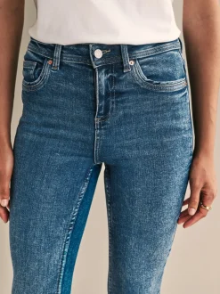 Next - Jean skinny super doux Bleu foncé de denim New