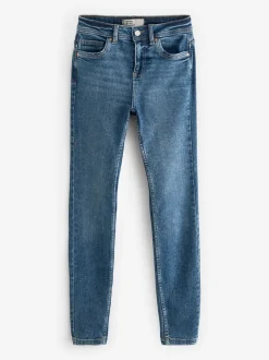 Next - Jean skinny super doux Bleu foncé de denim New