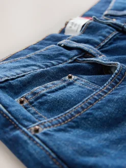 Next Bleu foncé de denim - Jean jambe barillet New