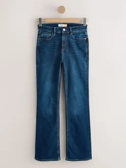Next Bleu foncé de denim - Jean bootcut Extensible taille Milieu Discount