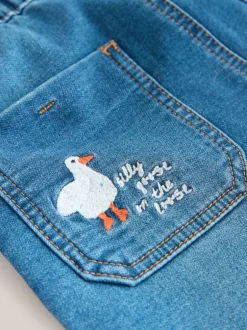 Next Bleu foncé Personnage Ferme - Jean ample à enfiler (3mois-7ans) Hot