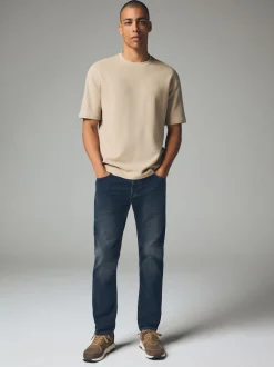 Next - Slim Fit (Slim Fit) - Jeans stretch de confort Bleu Gris Vintage Best