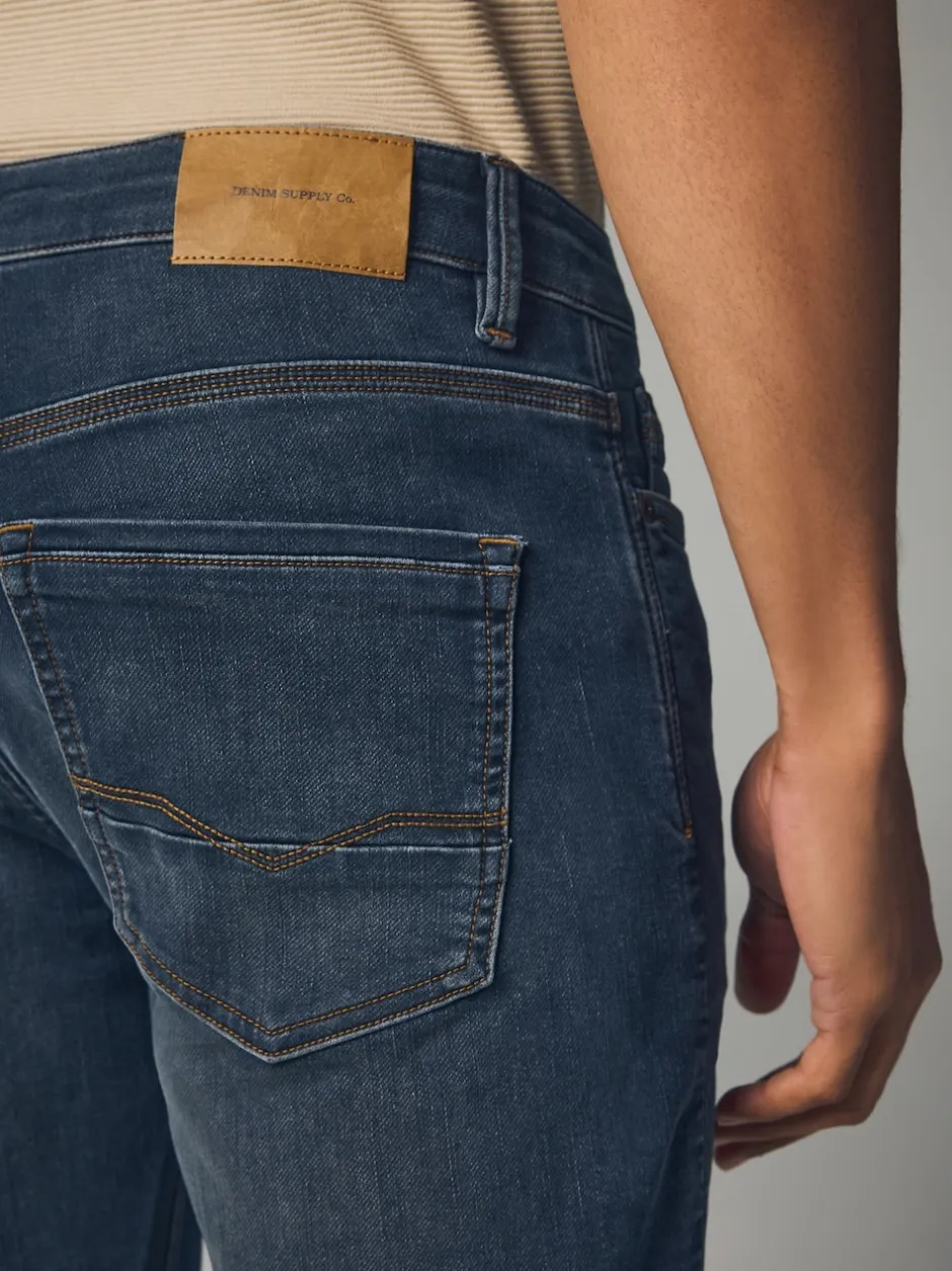 Next - Slim Fit (Slim Fit) - Jeans stretch de confort Bleu Gris Vintage Best