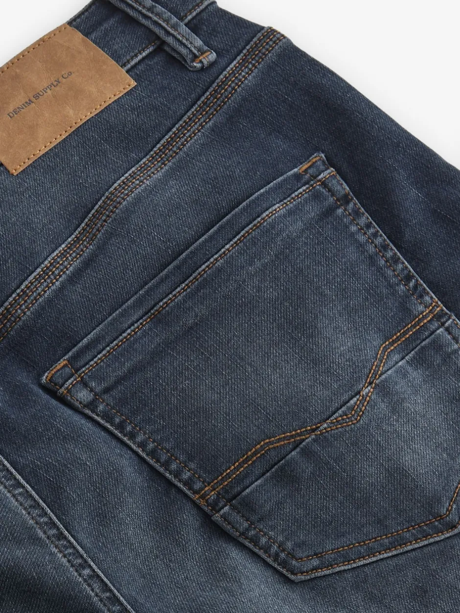 Next - Slim Fit (Slim Fit) - Jeans stretch de confort Bleu Gris Vintage Best