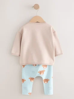 Next Bleu Hamish - Ensemble Sweat-shirt et Leggings bébé (0mois-3ans) Online