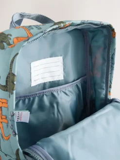 Next Bleu imprimé dinosaure - sac à dos Best