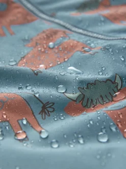 Next - Combinaison imperméable doublée de polaire (3mths-7yrs) Bleu imprimé hamish