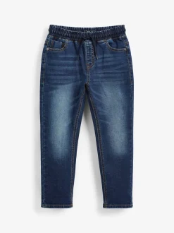 Next Bleu indigo - Jeans extensibles à taille élastique (3-16ans) Best