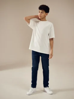 Next - Jeans extensibles (3-17yrs) Bleu indigo Clearance