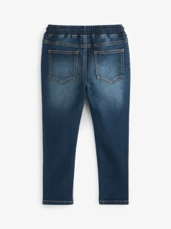 Next Bleu indigo - Jeans extensibles à taille élastique (3-16ans) Discount