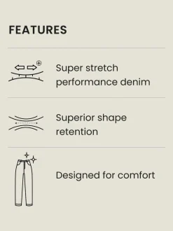 Next - Slim Fit (Slim Fit) - Jean Motionflex Bleu indigo moyen Sale