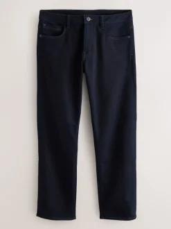 Next Bleu indigo rincé - - Jeans stretch de confort Ajustement droit New