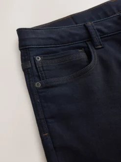 Next Bleu indigo rincé - - Jeans stretch de confort Ajustement droit New