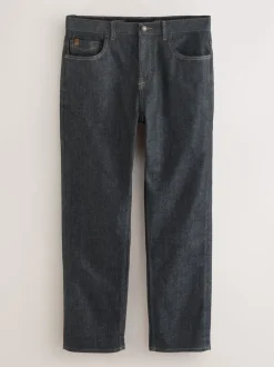 Next Bleu indigo rincé - Jean Denim Signature brossé douillet à Carreaux Outlet