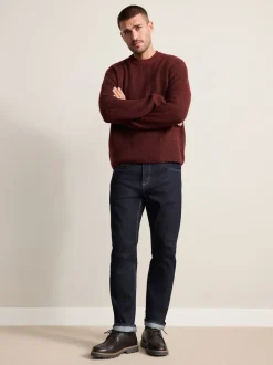 Next Bleu indigo rincé - Slim Fit (Slim Fit) - Signature Selvedge jean Denim Jeans Discount