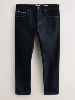 Next Bleu indigo rincé - Slim Fit (Slim Fit) - Signature Selvedge jean Denim Jeans Discount