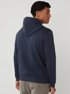 Gap - À enfiler - Sweat à capuche doublé en polaire avec logo Bleu marine Online