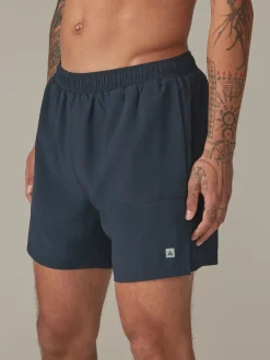 Next Bleu marine - 7 Inch - Short de sport Active Gym Hot