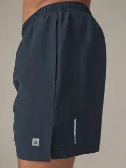 Next Bleu marine - 7 Inch - Short de sport Active Gym Hot