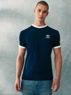adidas originals - Adicolor Classics 3-T-shirt Rayure Bleu marine Best