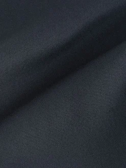 Next Bleu marine - Ajustement régulier - Pantalon élégant uni sur le devant