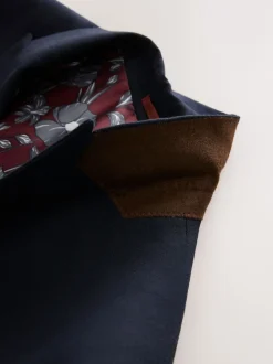 Next Bleu marine - - Veste de costume à deux boutons Ajustement régulier New