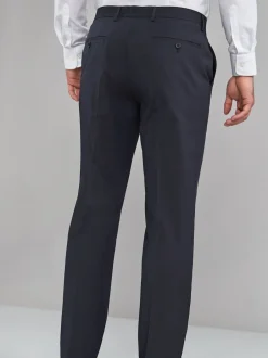 Next - Ajustement régulier - Pantalon intelligent stretch Bleu marine New