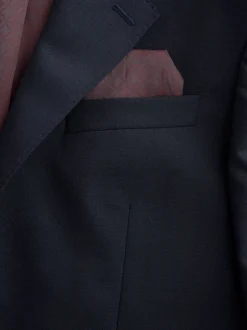 Next Bleu marine - Ajustement régulier - Veste de costume Signature Nova Fides en 100% laine italienne Hot