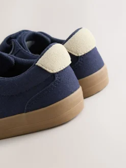 Next - Baskets à lacets élastiques à fermeture tactile Bleu marine Hot