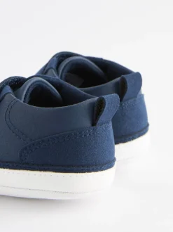 Next Bleu marine - Baskets BÉBÉ à Fermeture par contact (0-2mois) Discount