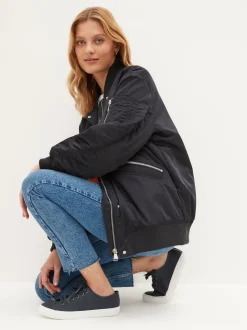 Next Bleu marine - Baskets de baseball vernies Clearance